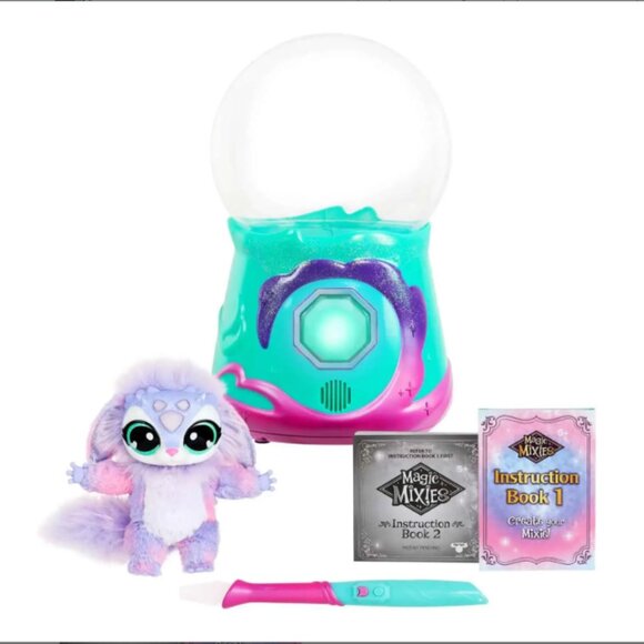 Magic Mixies Moose Magic Ball Crystal Ball with Light and Sound 8" Plush NEW - Picture 2 of 5